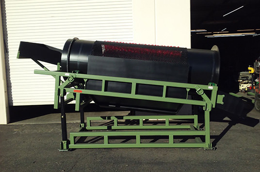 Heckler Fabrication Travail à façon Trommel de recyclage du plastique 355v