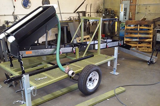 Heckler Fabrication Custom Work Trailer 355v
