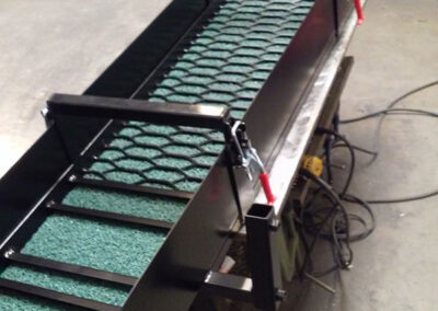 2-Stage sluice box with raised slick plate for increased gold recovery included in purchase price.